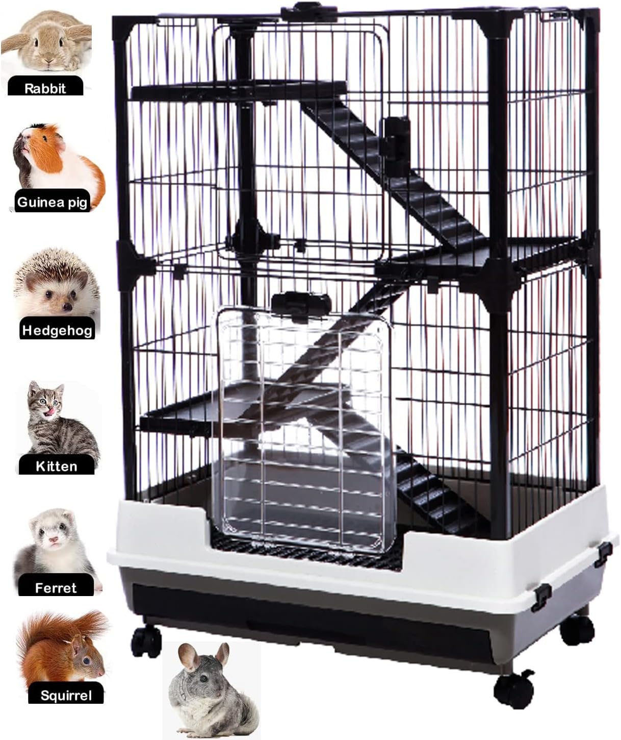 Large Deluxe Indoor Outdoor Critter Habitat for Small Animals
