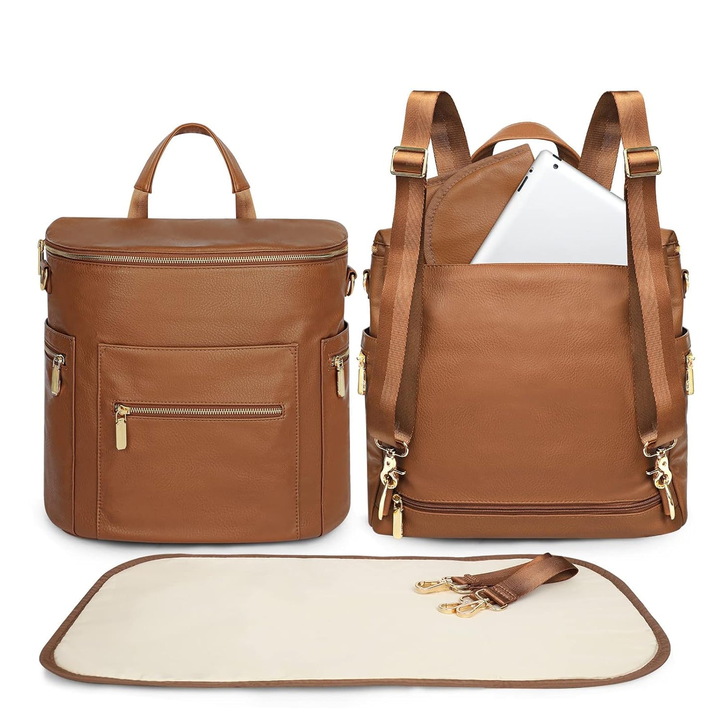 miss fong Diaper Bag Backpack: Stylish and Functional Baby Bag