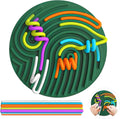 Sensory Activity Board Silicone Fidget Toy for Stress Relief - Quiet
