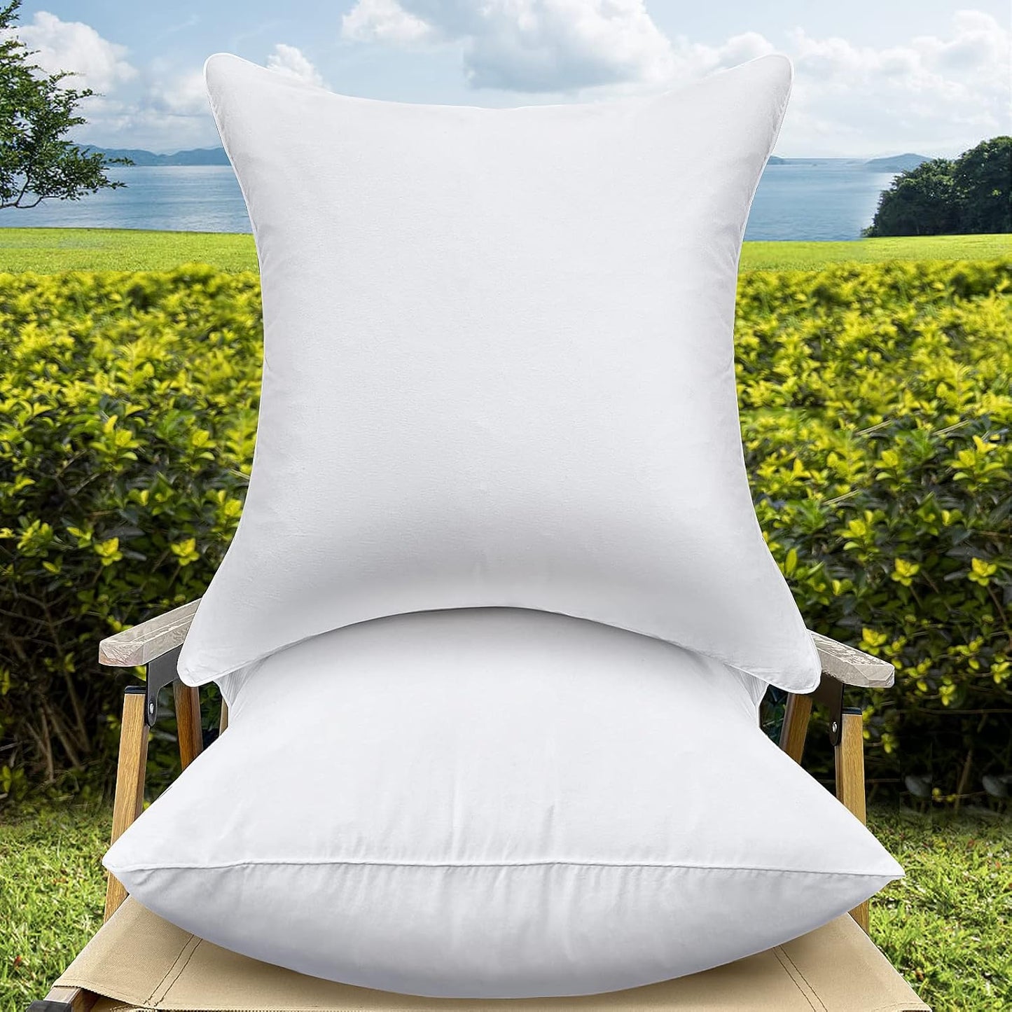 26 x 26 Outdoor Throw Pillow Inserts for Premium Comfort