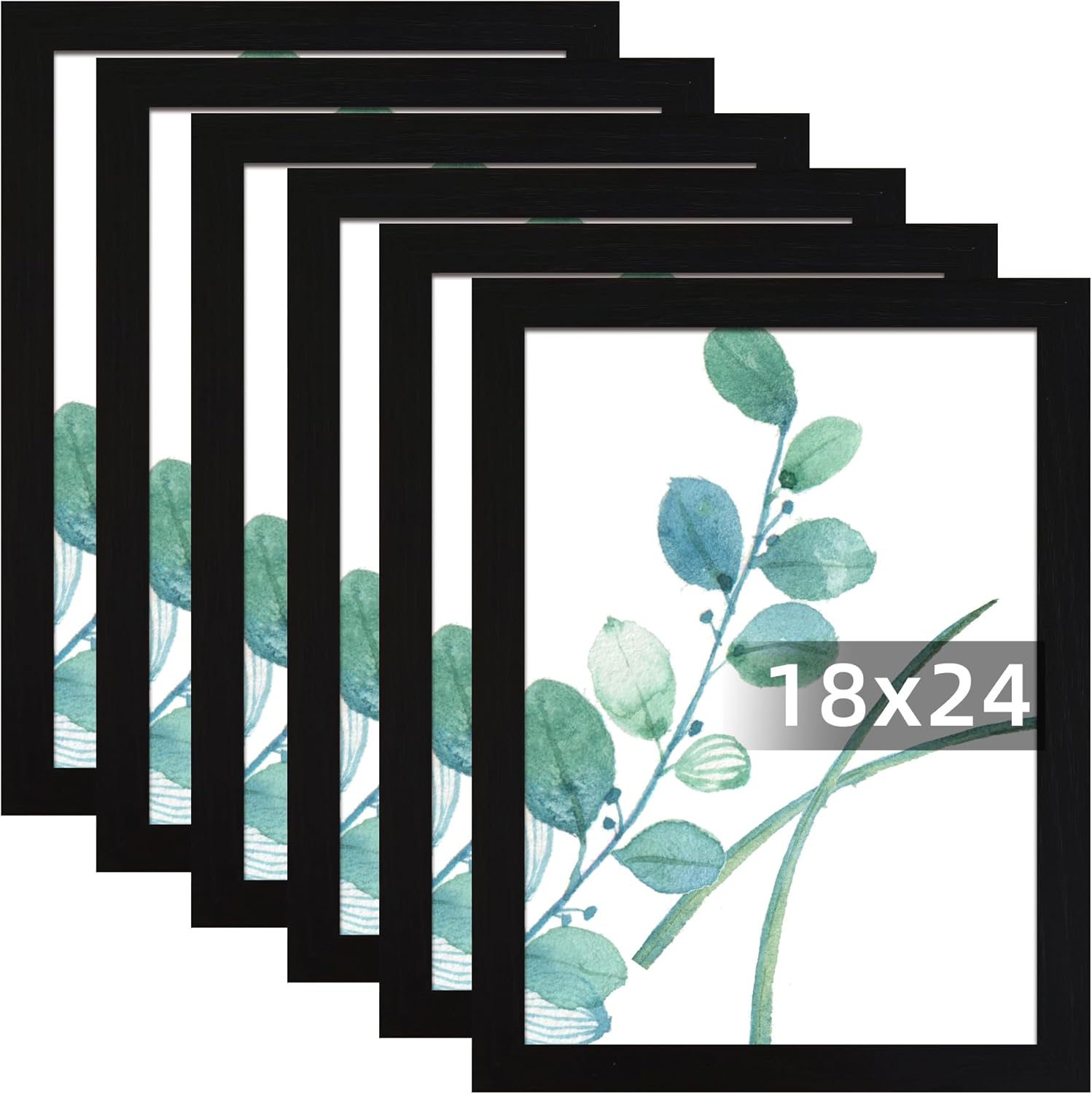 18x24 Picture Frame Set of 6 for Stunning Wall Displays