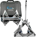 Stainless Steel TriAnchor Folding PWC & Boat Anchor - Compact Hold