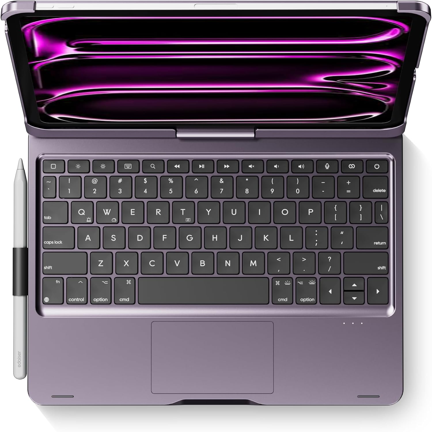 Swivel Keyboard Case for 2024 Apple iPad Pro 11 inch M4 Model