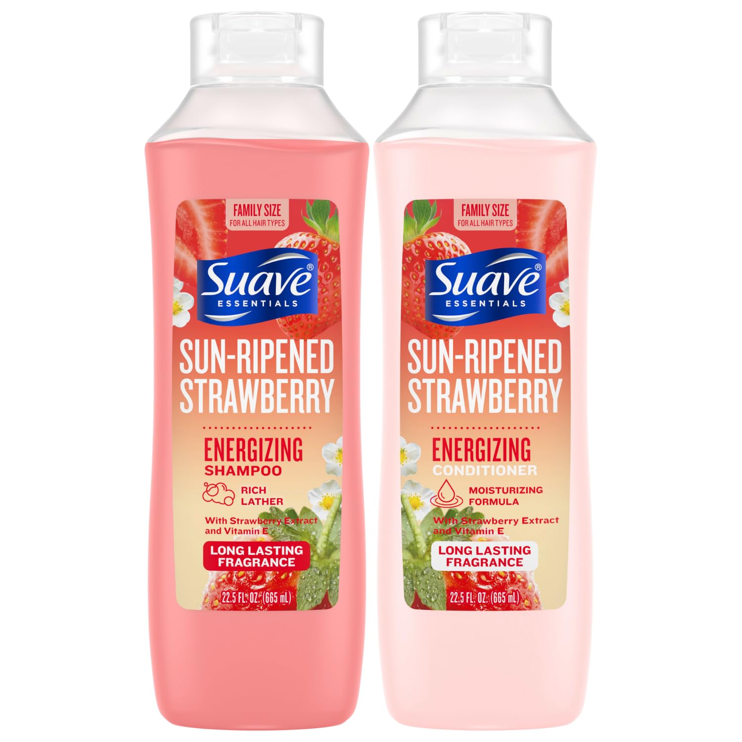 Suave Strawberry Energizing 2-Piece Set