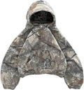 Y2k Cheetah Print Hoodie Pullover Vintage Leopard Print Hoodie - Retro