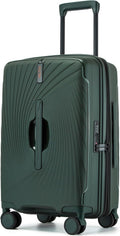 20 Inch Expandable Carry on Luggage - Lightweight Hardside Spinner