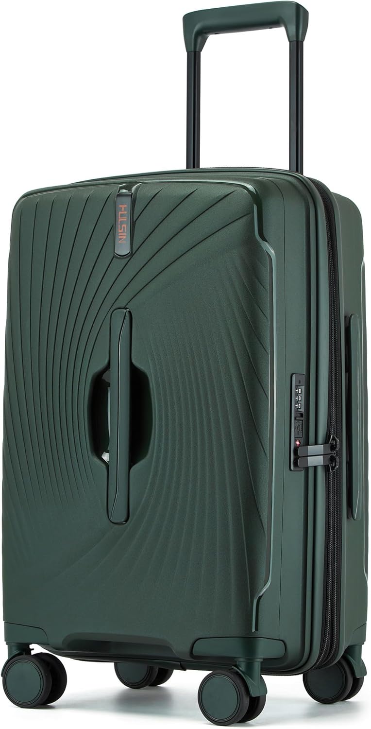 20 Inch Expandable Carry on Luggage with Hardside Design