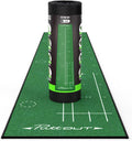 PuttOut Large Golf Putting Mat, 367cm x 67cm - Practice Like