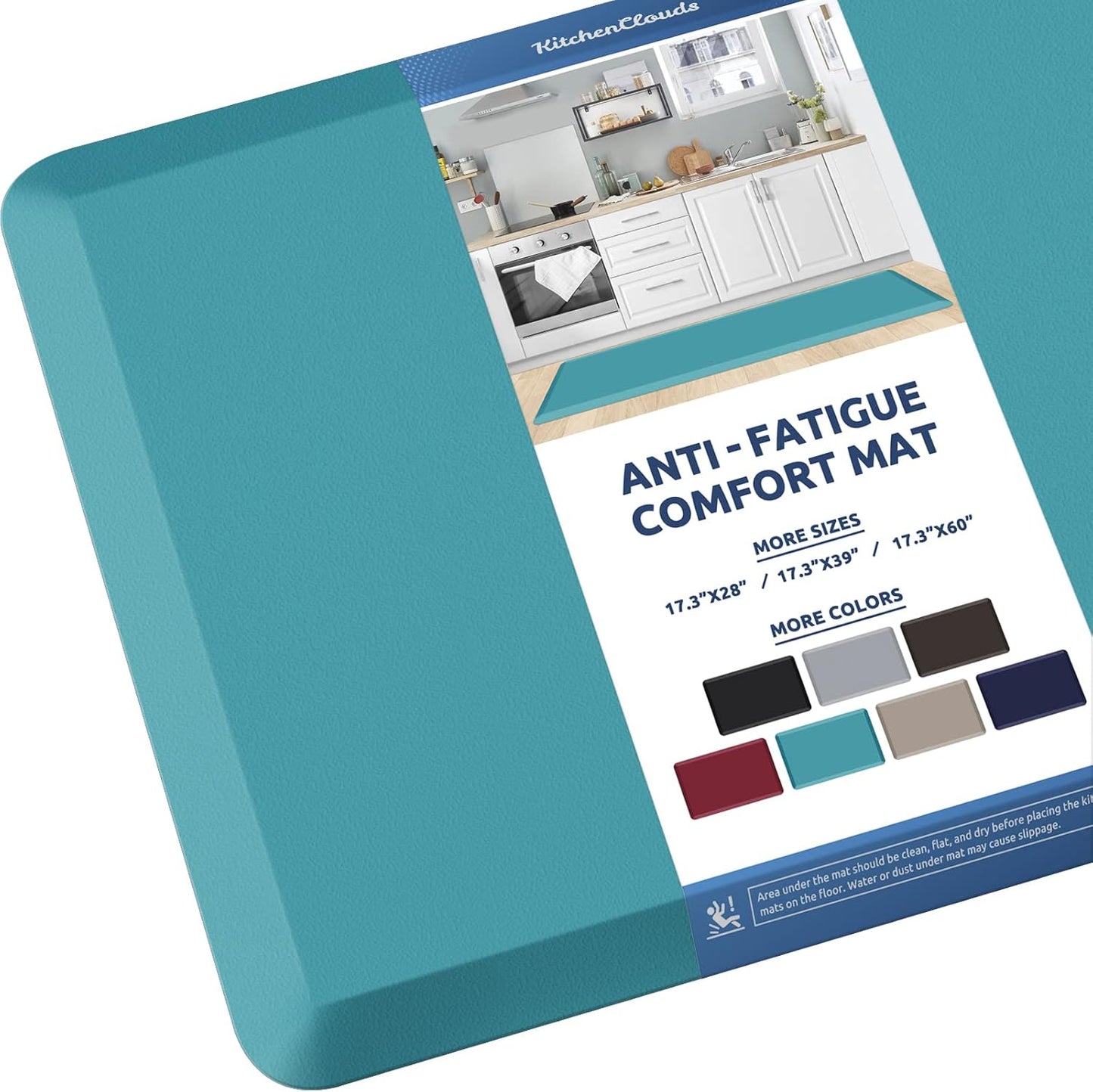 Cushioned Anti Fatigue Kitchen Mat for Comfort and Support
