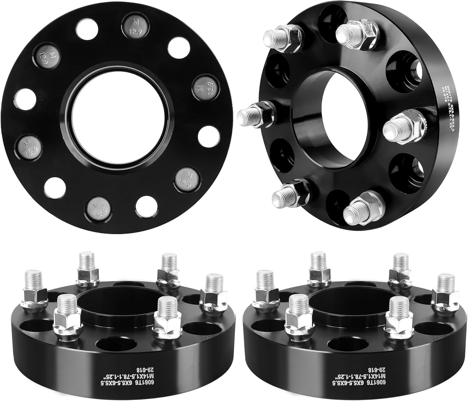 1.25 Inch 6x5.5 Wheel Spacers for Silverado 1500 and Tahoe