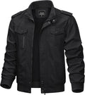 TACVASEN Men's Military Lightweight Jacket - Warm, Windproof Fit