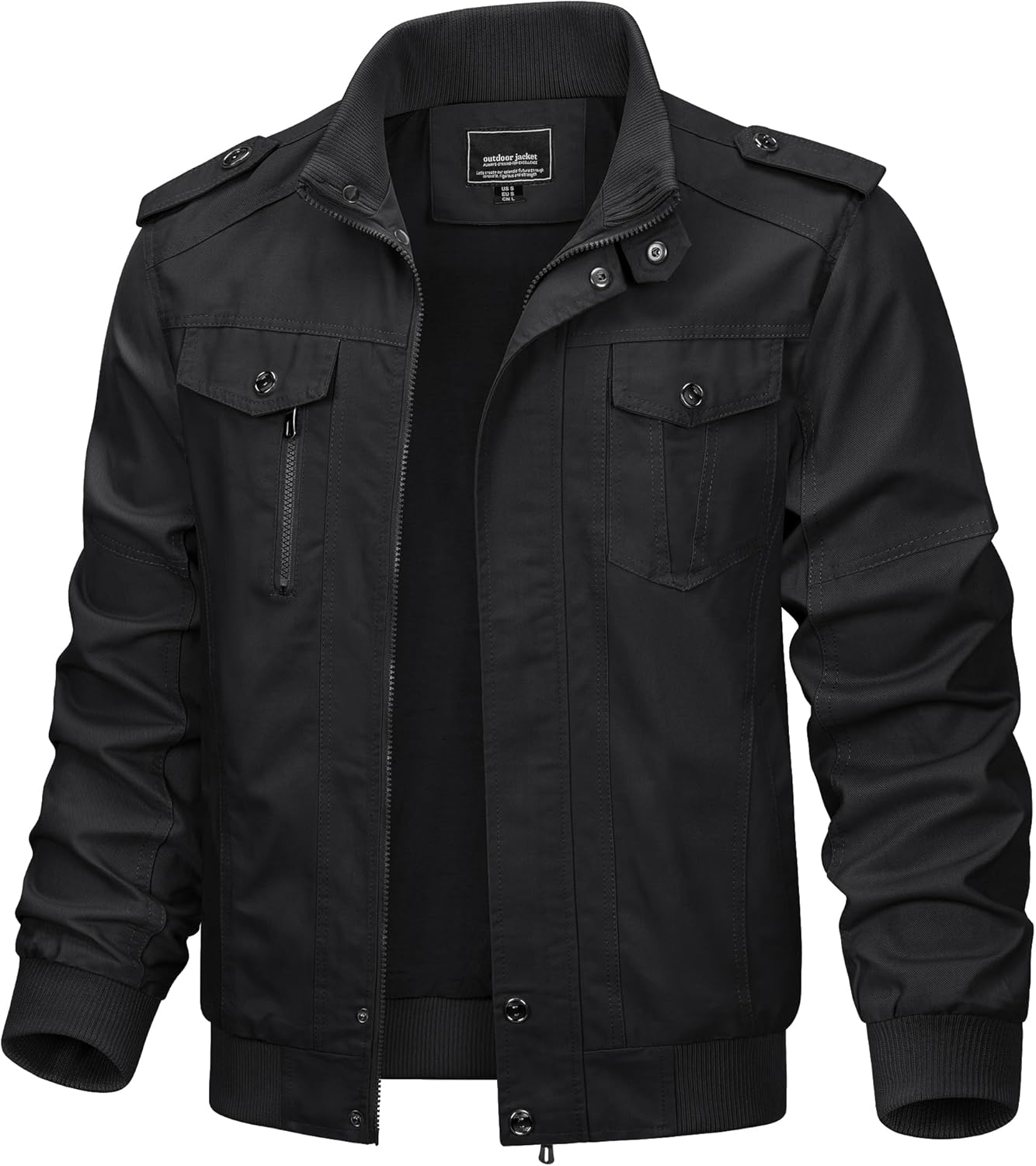 TACVASEN Men's Military Lightweight Jacket for All Seasons