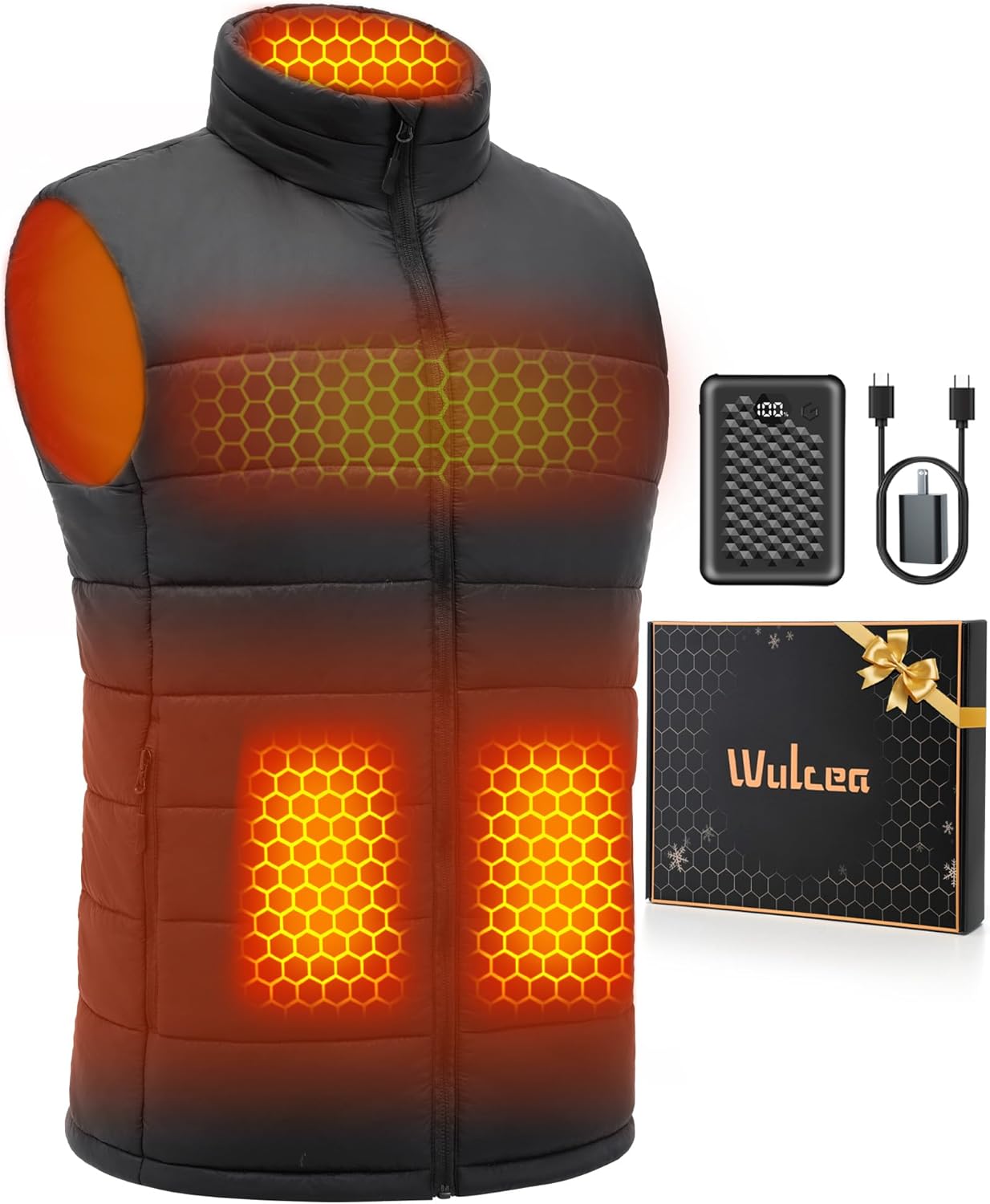 Wulcea Graphene Heated Vest for Men - Ultimate Winter Comfort