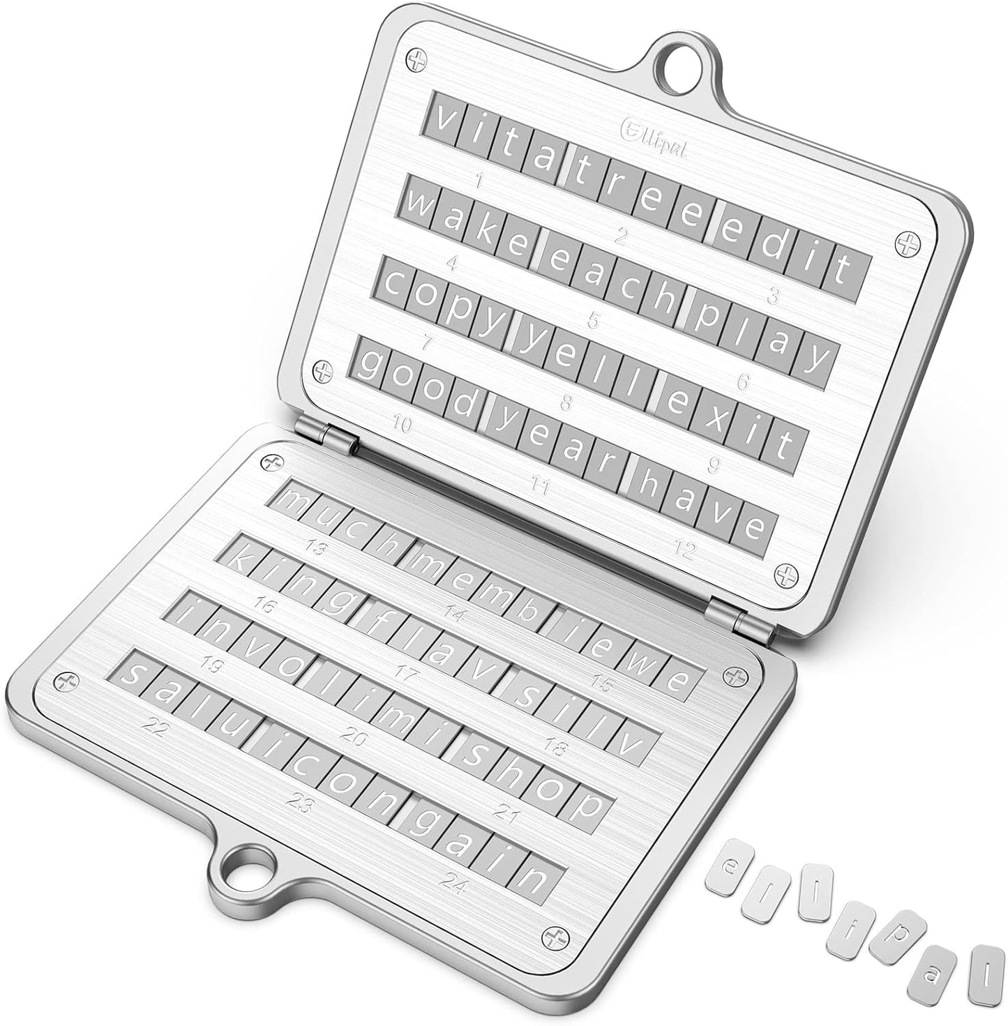 Indestructible ELLIPAL Crypto Seed Phrase Backup for Security