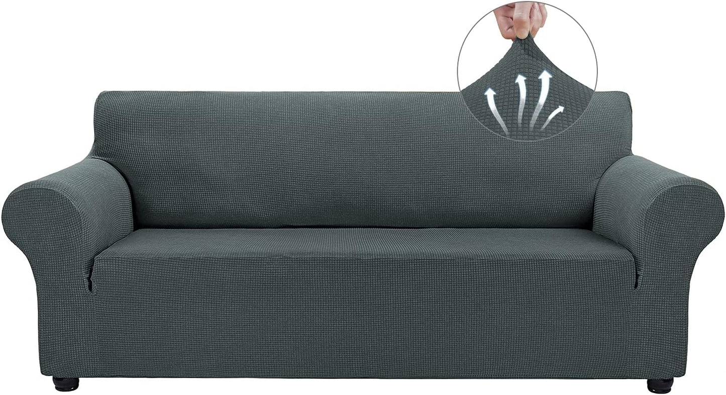 Asnomy Couch Covers for 3 Cushion Couch - Pet Protector Slipcovers