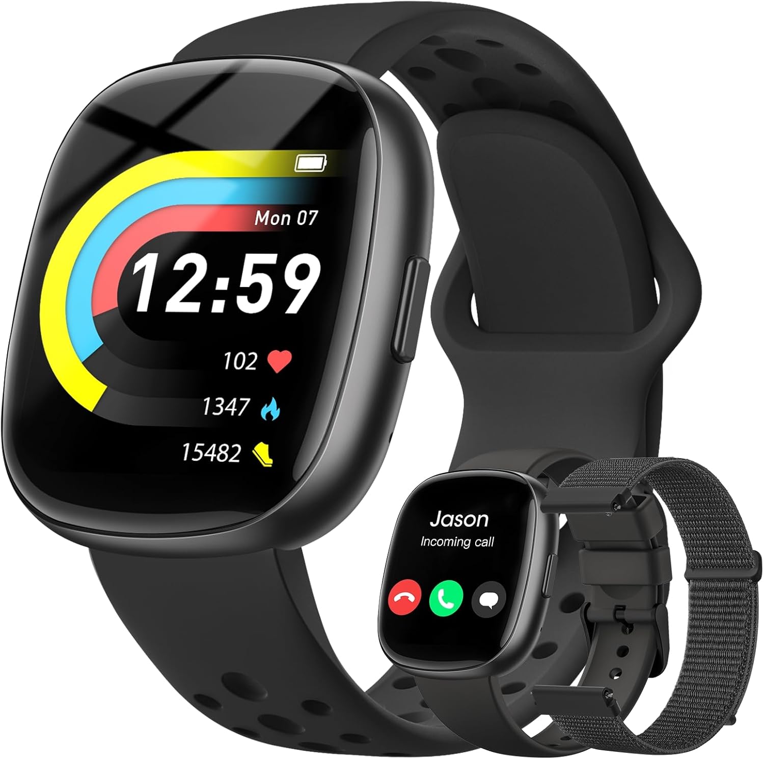 Fitness Trackers for Men Smart Watch with Bluetooth Call Feature
