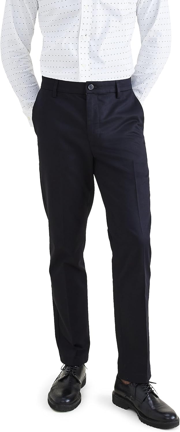 DOCKERS Men's Signature Khaki Slim Fit with Stain Defender