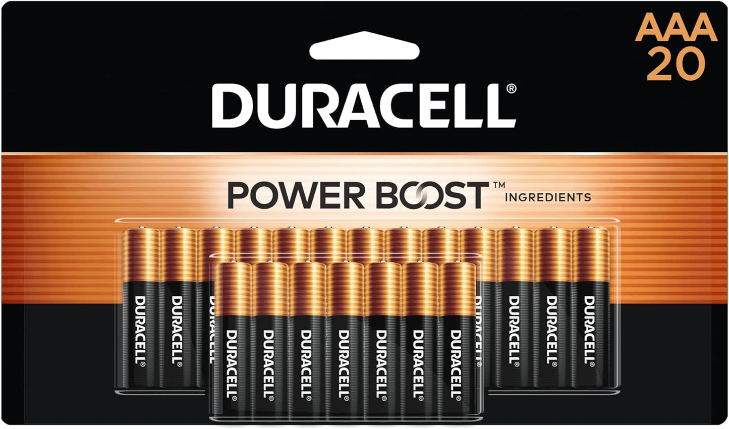 DURACELL AAA Batteries: Long-lasting Power x20
