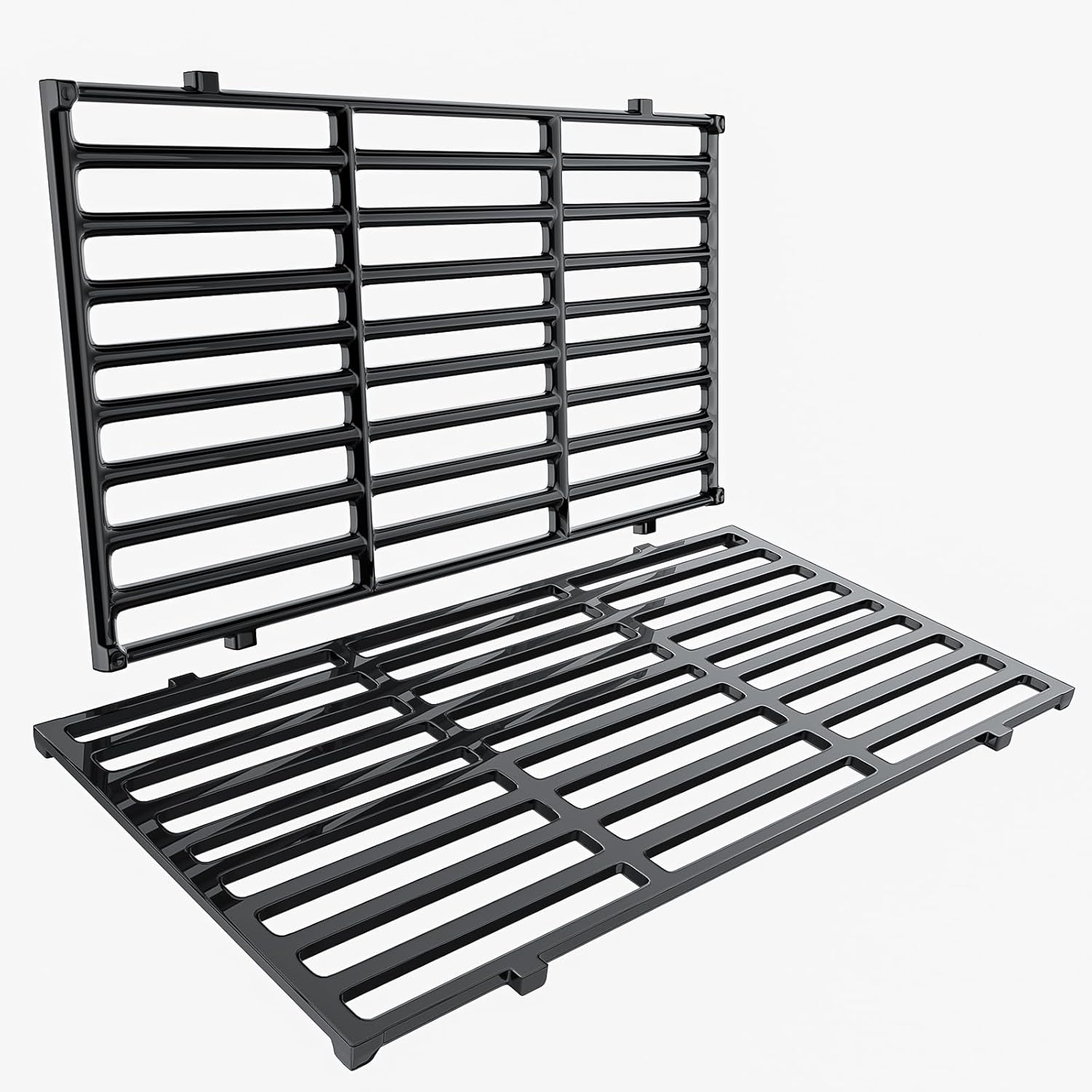 Hisencn 7637 Porcelain-Enameled Cooking Grates for Weber