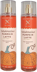 Marshmallow Pumpkin Latte Fine Fragrance Mists Pack of 2 - Cozy Scent