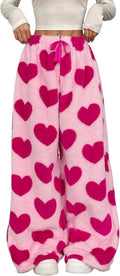 ZAFUL Women's Cozy Fuzzy Pajama Pants for Indoors