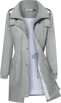 Bloggerlove Rain Jacket Women Lightweight Waterproof Windbreaker Meet