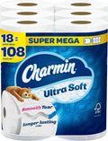 Charmin Ultra Soft Super Mega Toilet Paper for Ultimate Comfort