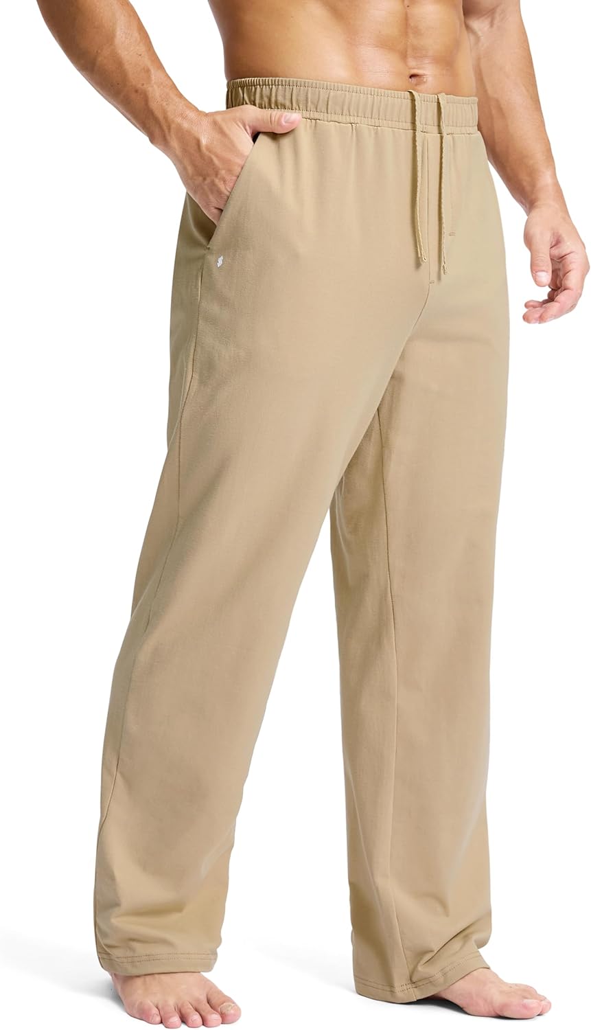 Soothfeel Men's Cotton Sweatpants for Comfort and Style