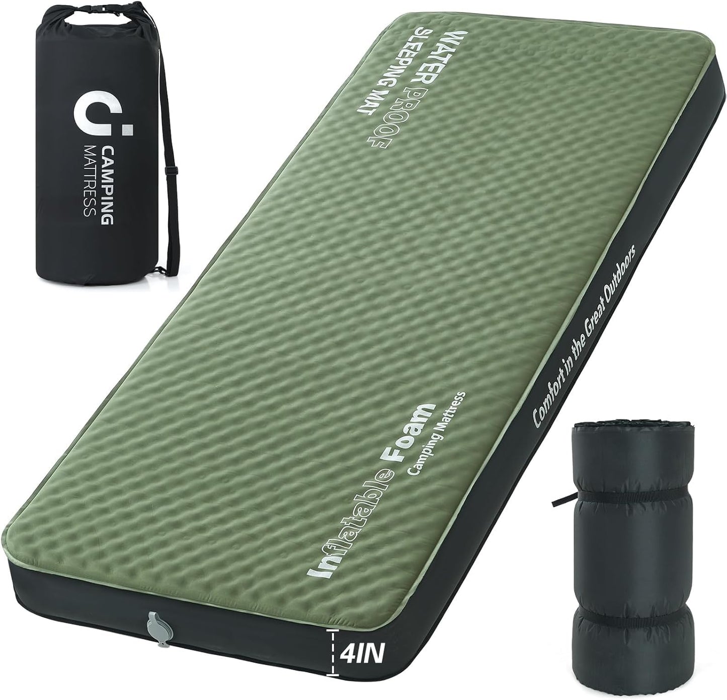 CYMULA Self Inflating Sleeping Pad - Ultimate Comfort