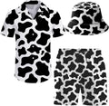 Men's 2 Piece Tracksuit Hawaiian Shirt and Shorts Set - Beach Ready
