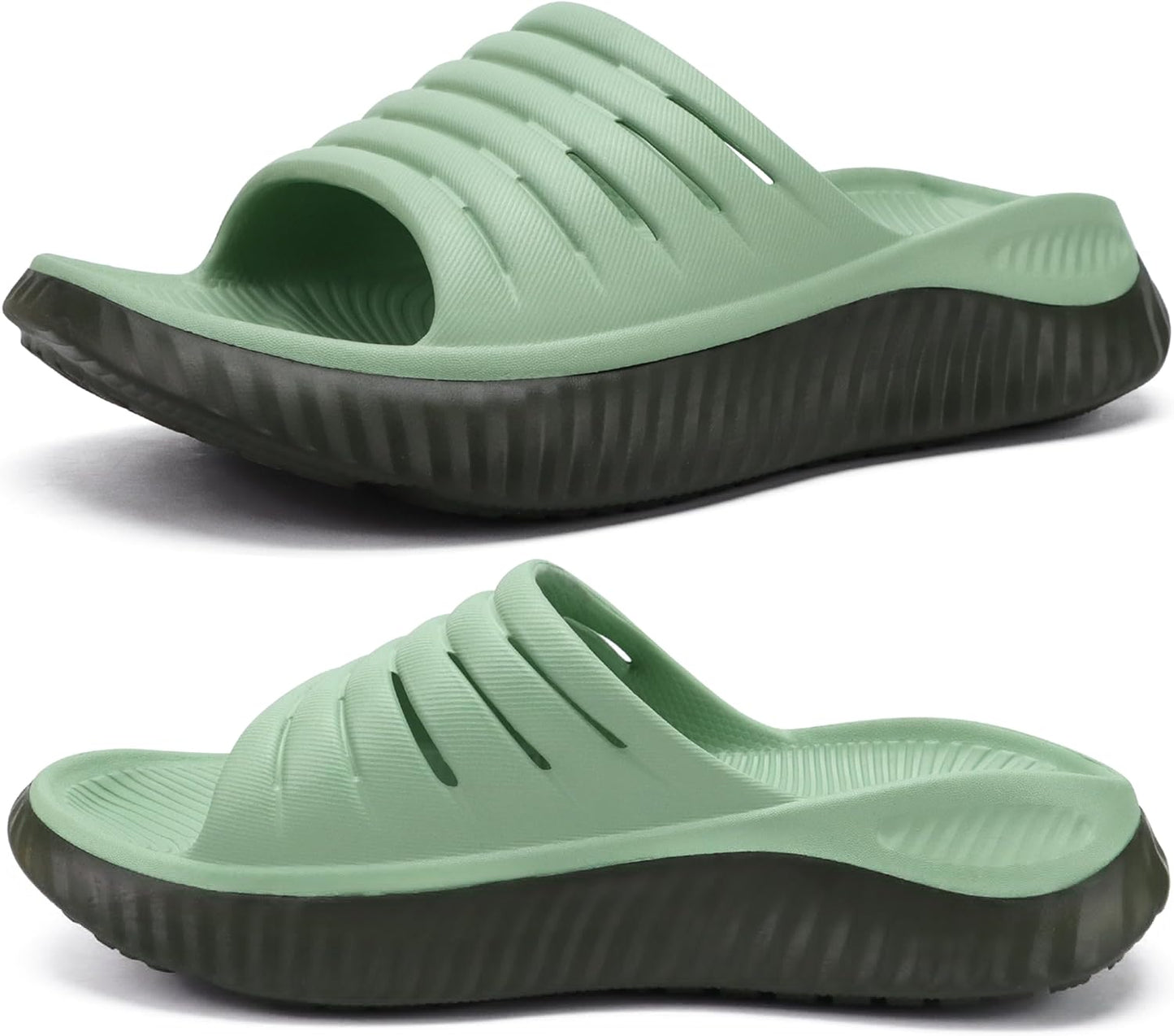 KuaiLu Womens Recovery Sandals for Plantar Fasciitis Relief