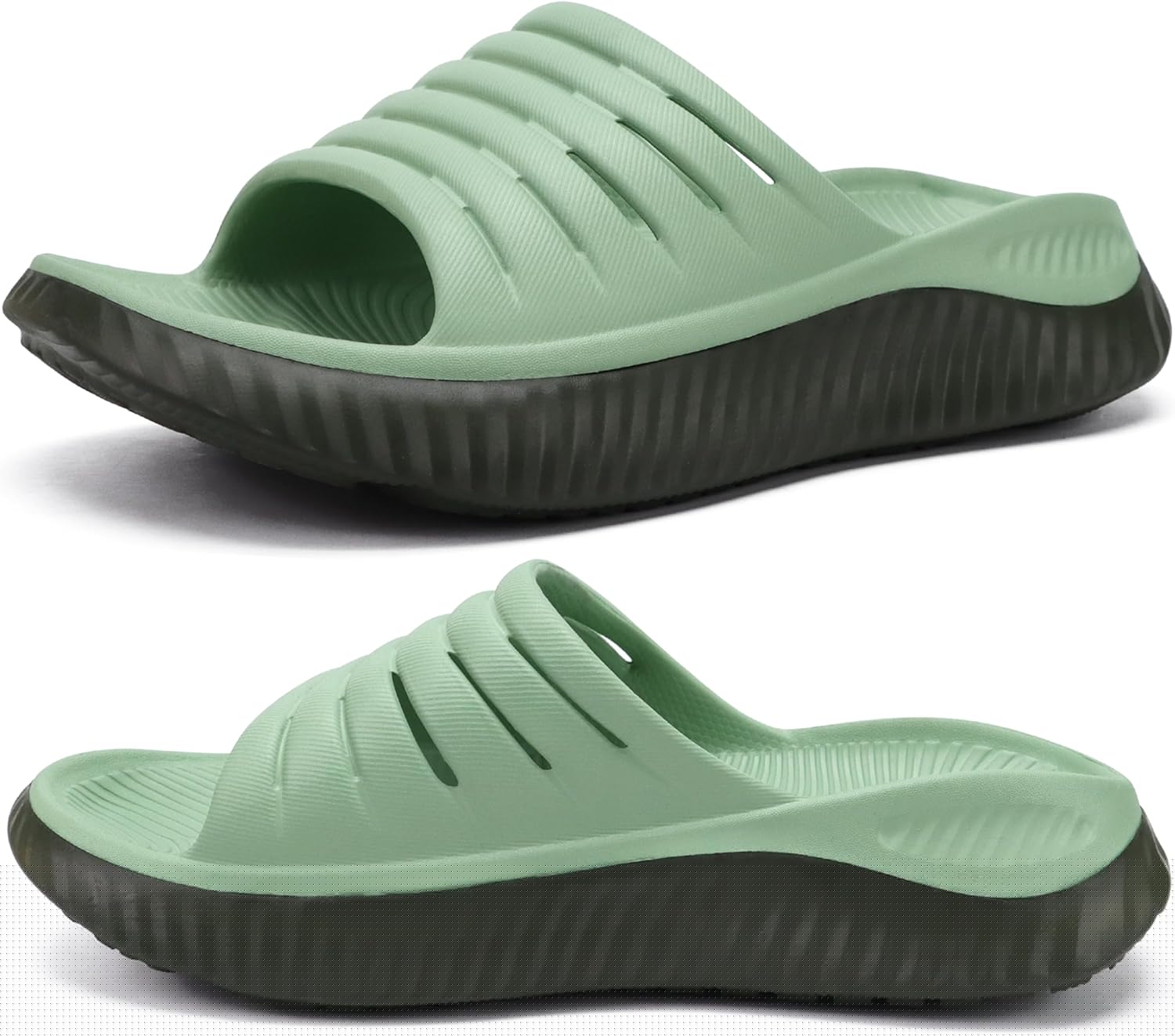 KuaiLu Womens Recovery Sandals for Plantar Fasciitis Relief