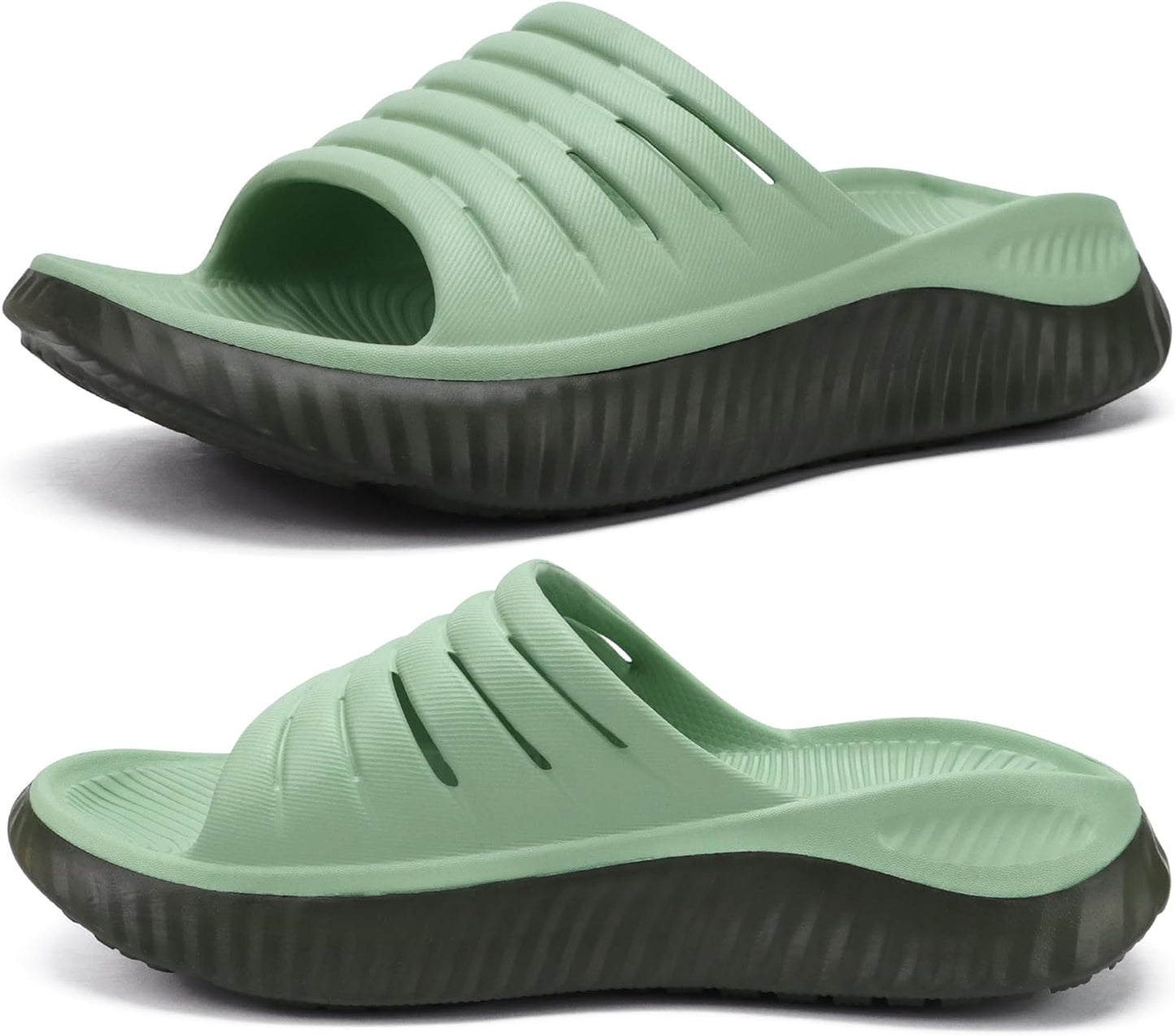 KuaiLu Womens Recovery Sandals for Plantar Fasciitis Support