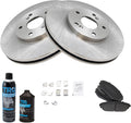 Front Brake Pad & Rotor Kit Compatible with 2001-2002 Acura MDX
