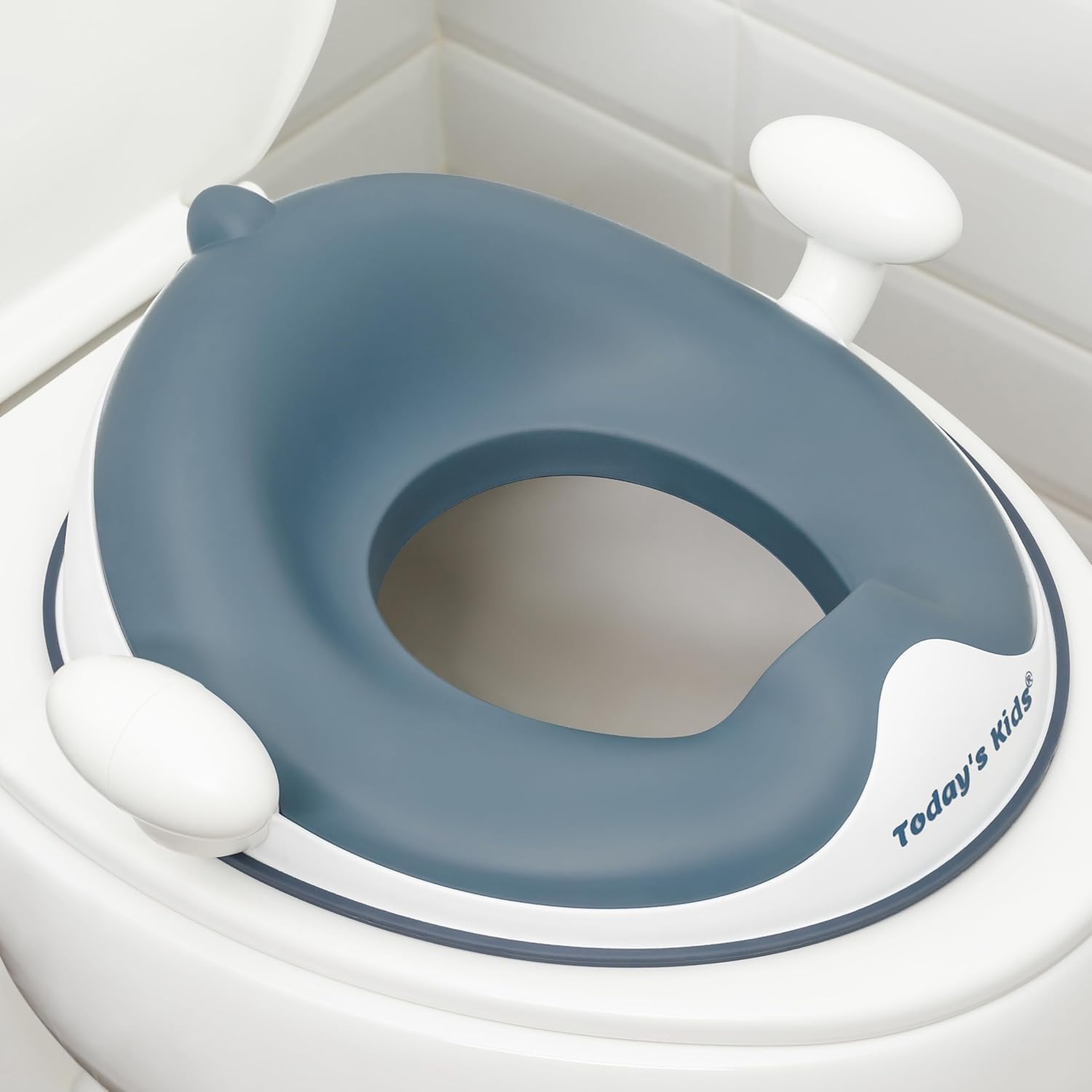 Anti-Slip Baby Training Toilet Seat for Toddlers - Blue