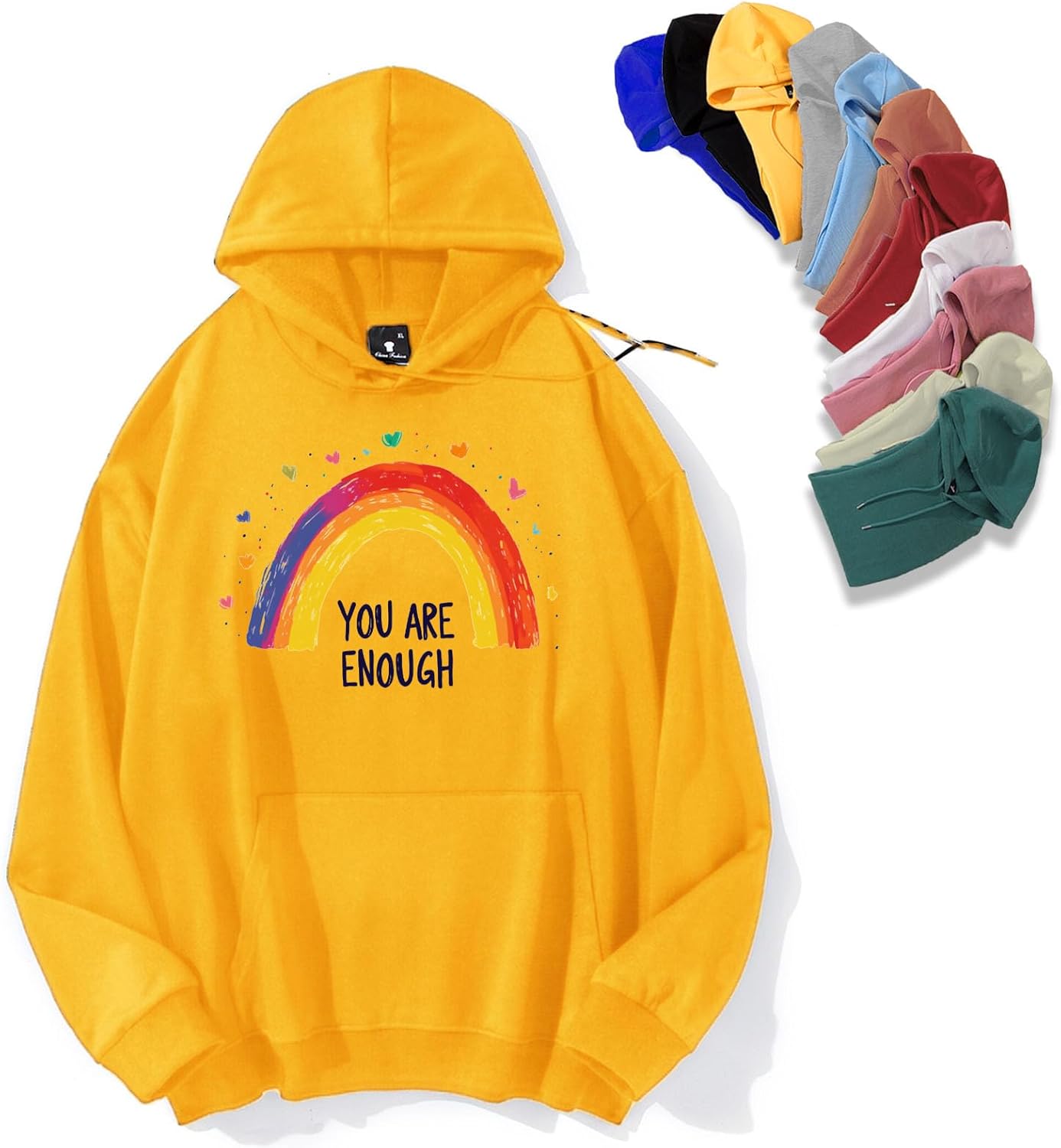 Empowering Rainbow Hoodie - Unisex Fit