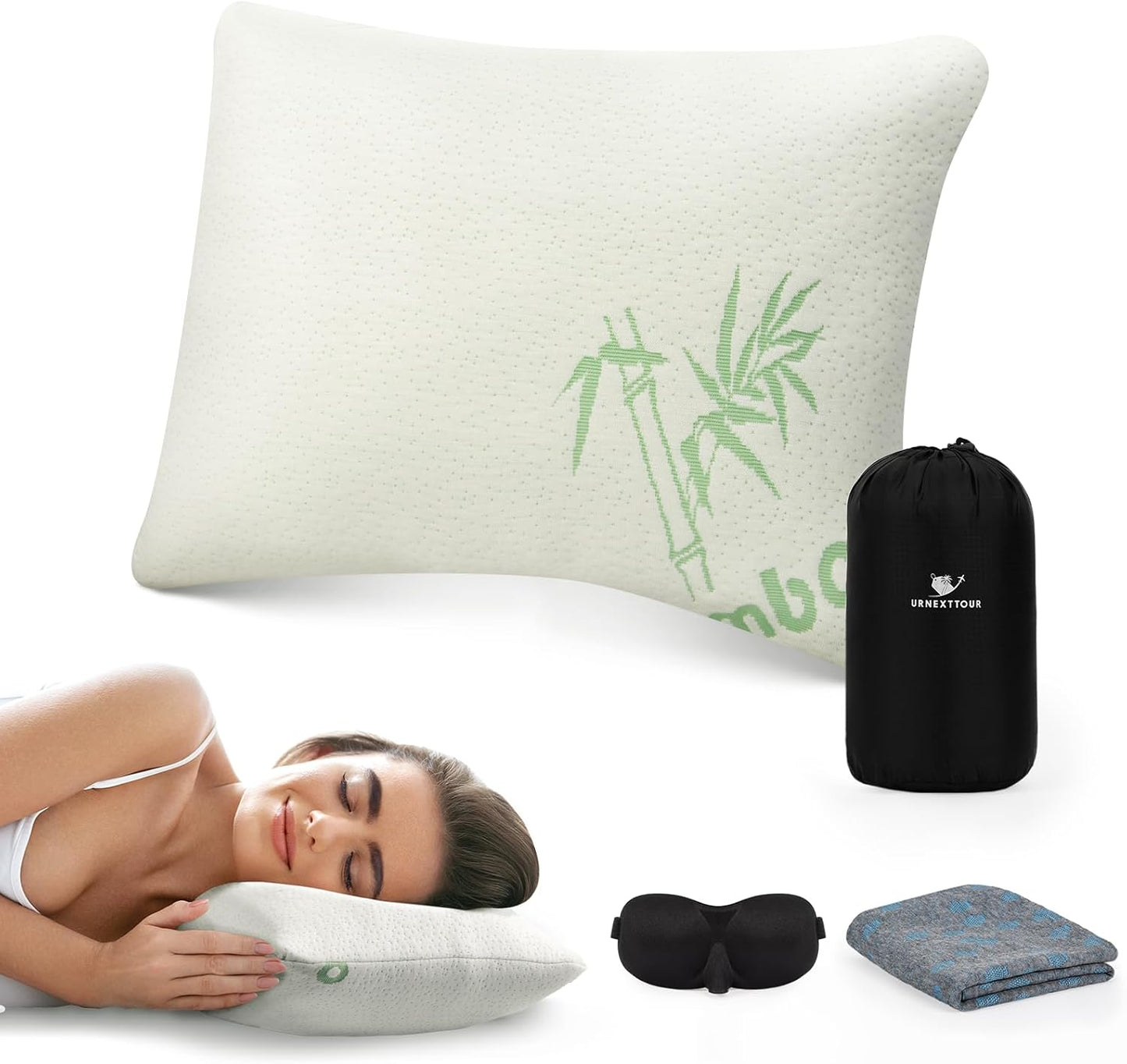 Memory Foam Camping Pillow Set - Comfort On-The-Go