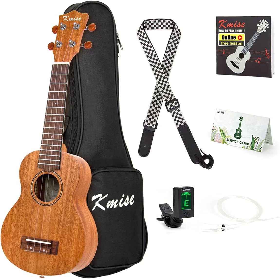 Kmise Professional Ukulele for Beginners - 26 inch Tenor Gift