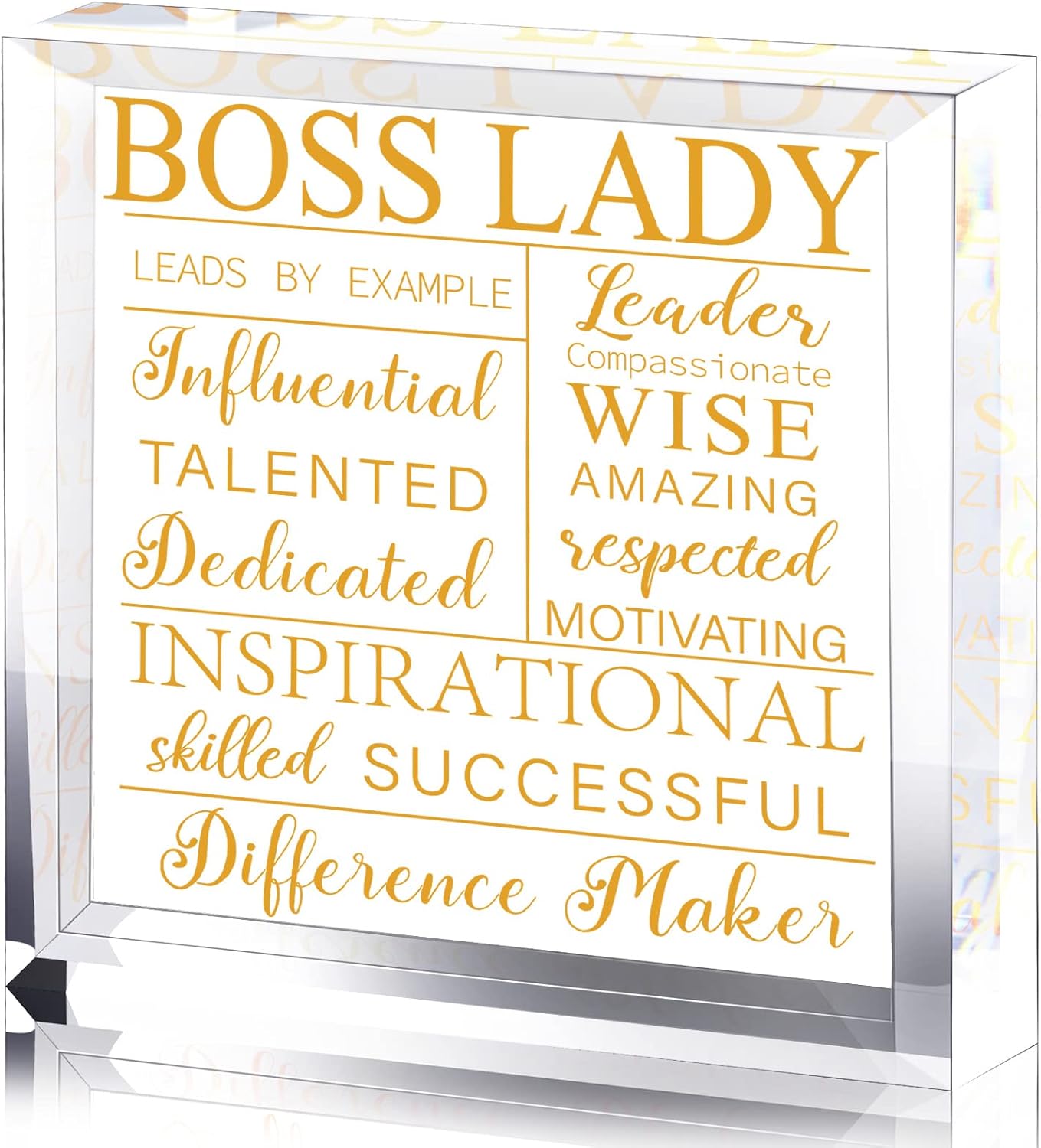 Gold Boss Lady Desk Inspo