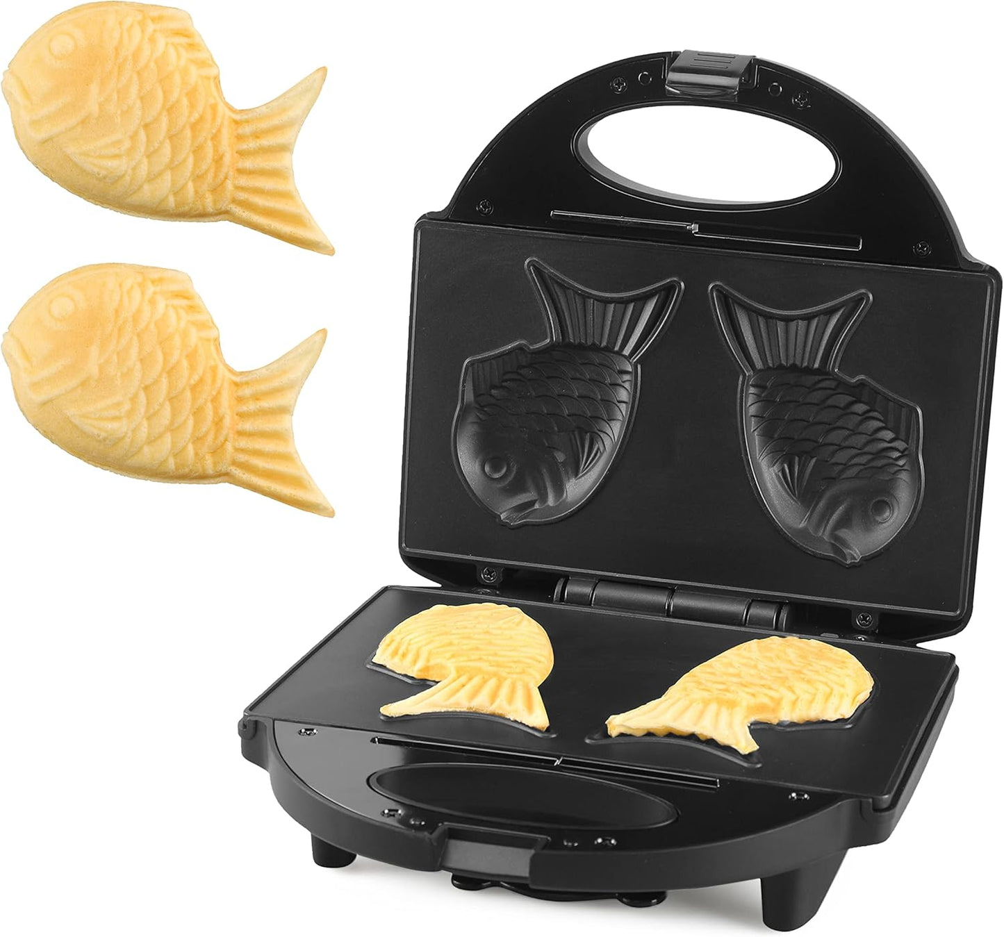 FineMade Taiyaki Waffle Maker - Non Stick Plates