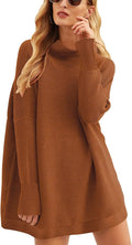Oversized Women's Turtleneck Sweater for Cozy Fall Fashion