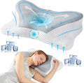 Smug Cervical Neck Pillow - Cooling Ergonomic Memory Foam Support