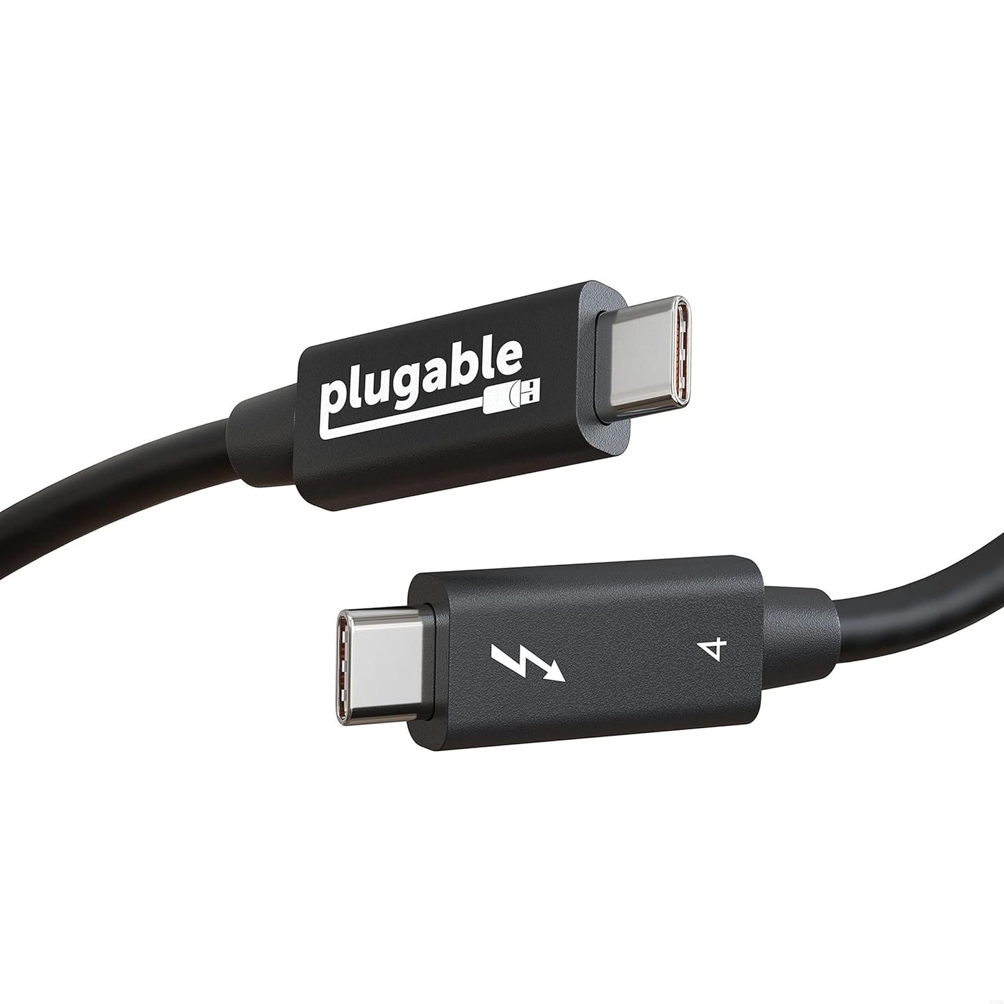 Thunderbolt 4 Cable: 100W Charging, 8K/4K Display, 40Gbps - Plugable