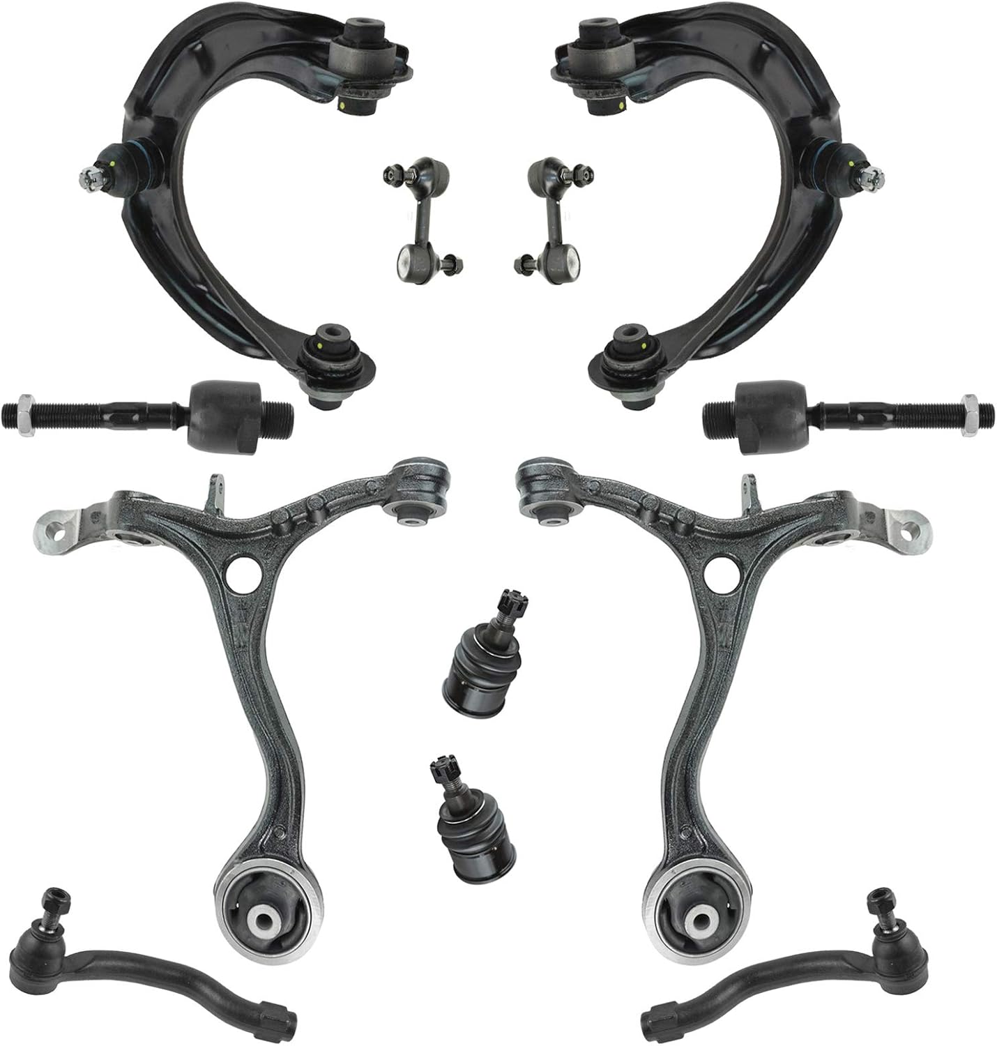 TRQ Front Steering & Suspension Kit for 2008-2012 Honda Accord