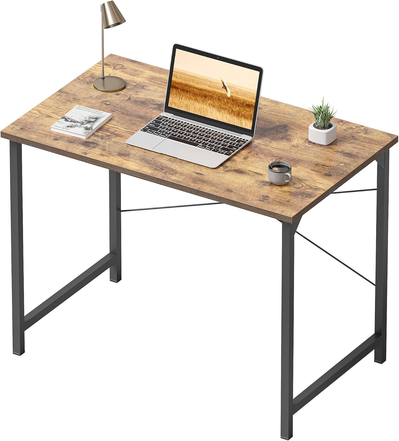 Cubiker Computer Desk for Small Spaces - Modern Simple Style