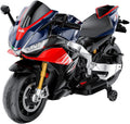 24V Kids Motorcycle Aprilia Licensed Electric Motorcycle - Up to 10MPH