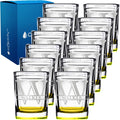 Personalized Square Shot Glasses Set of 12 for Unique Gifts