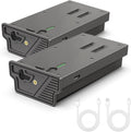 Reveal Rechargeable Lipo Battery Pack 2-Pack - LED Meter & Solar Ready
