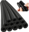 Foam Pipe Insulation Tubes 12 Pack - Outdoor Freeze Protection