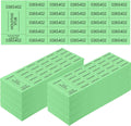 Kosiz 1000 Sheets 25 Bid Raffle Ticket Sheets (Green) - Bulk Event